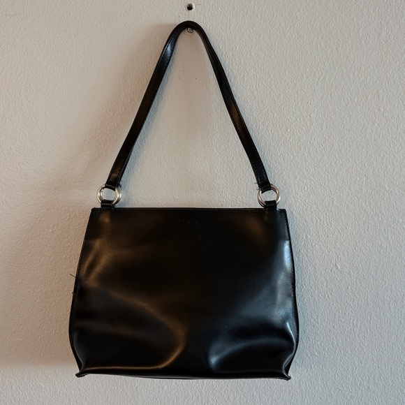 Furla Handbags - Furla Elegant Black Shoulder Bag